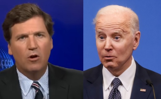 tucker biden shutterstock biden