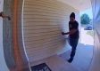 LOL: Watch Hilarious Video Showing Delivery Guy’s Candid Response to FJB Doormat