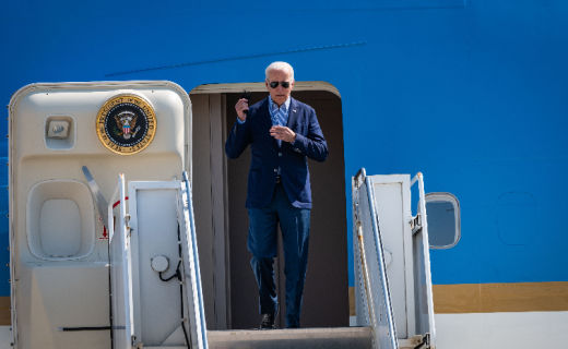 DOH! Biden Pulls, Well, A 'Biden' And Falls Up The Steps To Air Force One