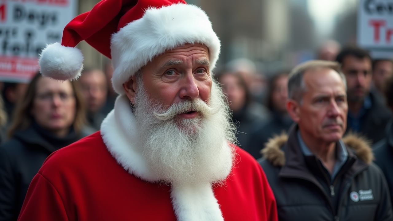 BREAKING: Santa Claus Stuns Portland Antifa Riot With Bold Statement ...