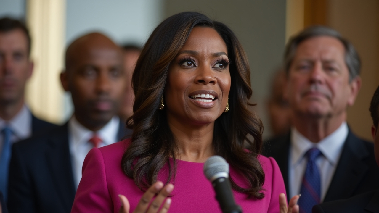 WATCH: Letitia James Avoids Questions As Protestors Erupt In NYC Chaos