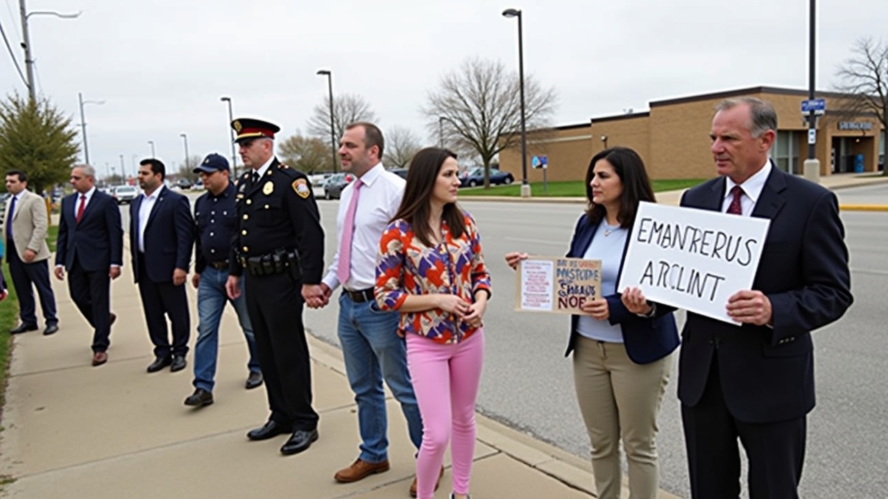 Illinois State Police Crush Protesters Outside ICE Facility… Arrests Made
