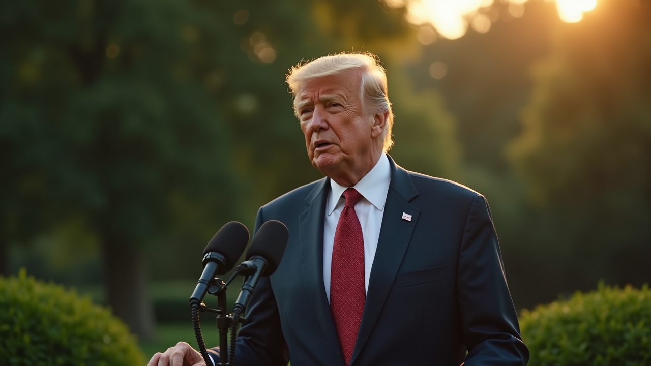 WATCH: Trump Puts On Epic Show Before Leaving… Plays Elton John In Rose Garden