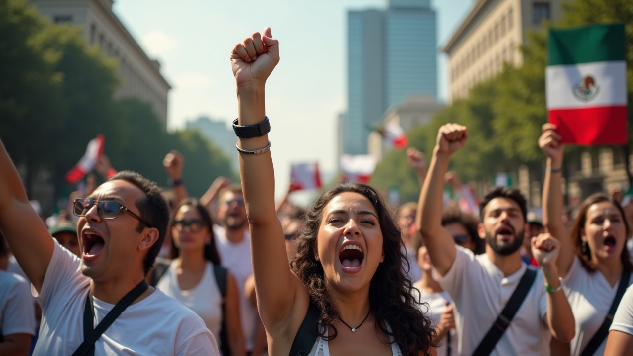 Mexico Erupts In Protest… Citizens Demand Action Against Drug Cartels And Corruption