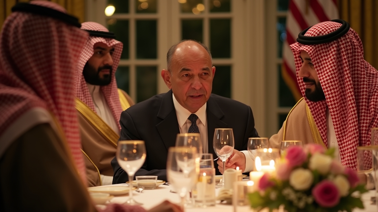 NEW: Musk Joins Trump And Saudi Crown Prince For Historic White House Dinner