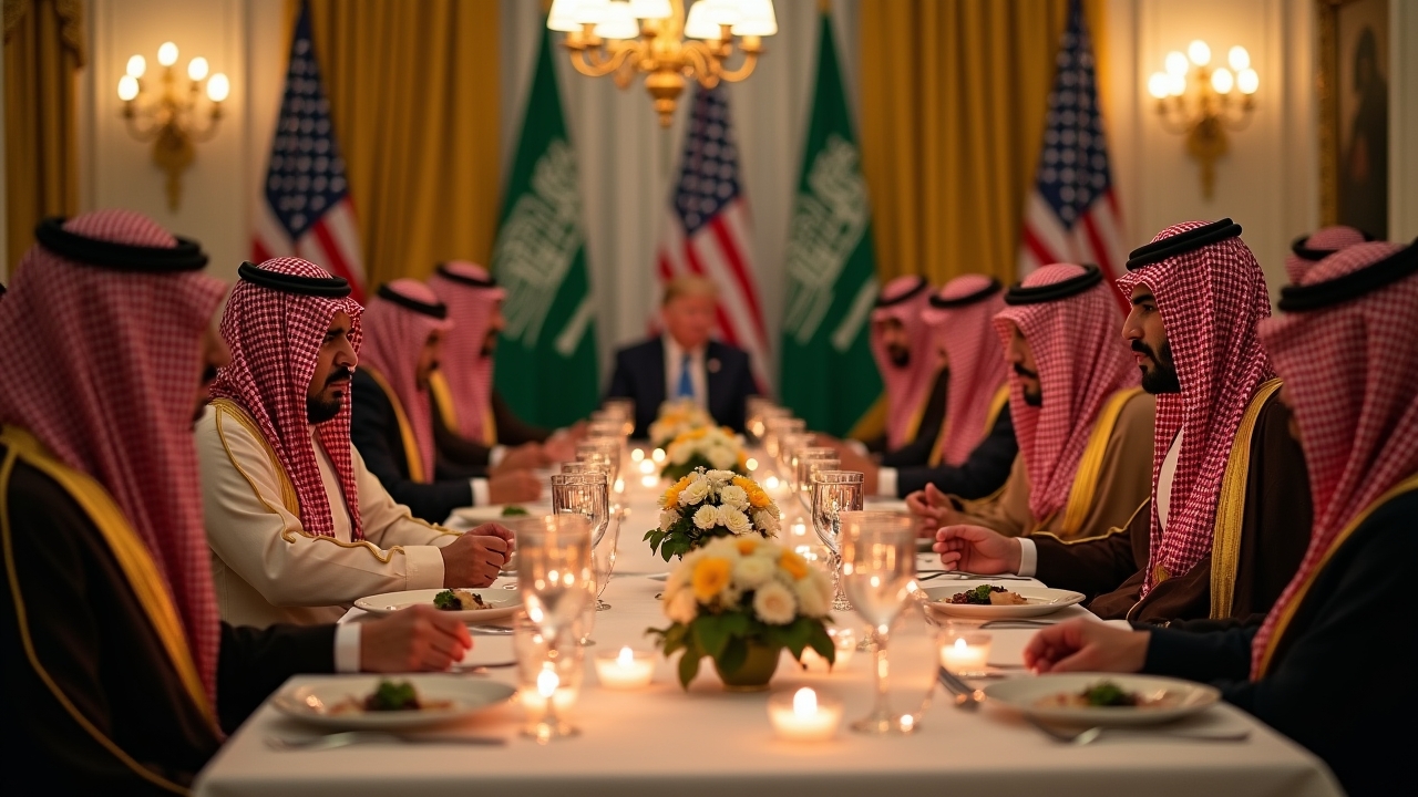 NEW: Trump Hosts Star-Studded Dinner With Crown Prince… Major Deals Announced