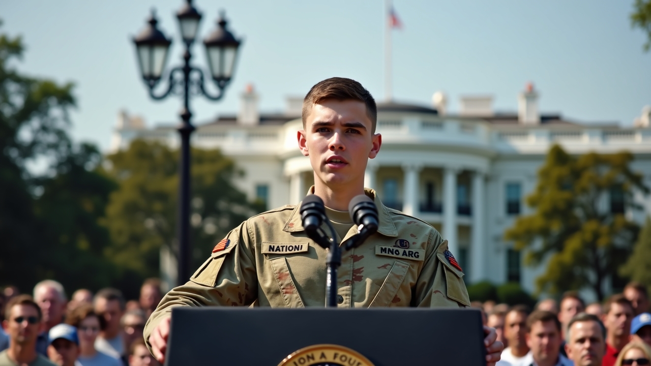 Tragic Sacrifice: 20-Year-Old Guard Member Critically Wounded In DC Shooting