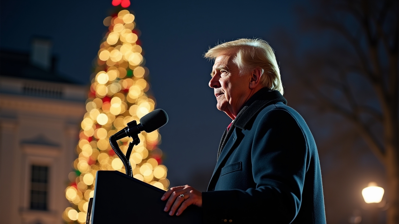 WATCH: Trump And Melania Shine As They Light National Christmas Tree Together