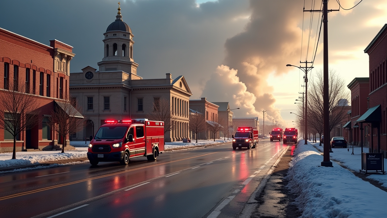 BREAKING UHaul Truck Explosion In Lewiston Claims One Life, Accident