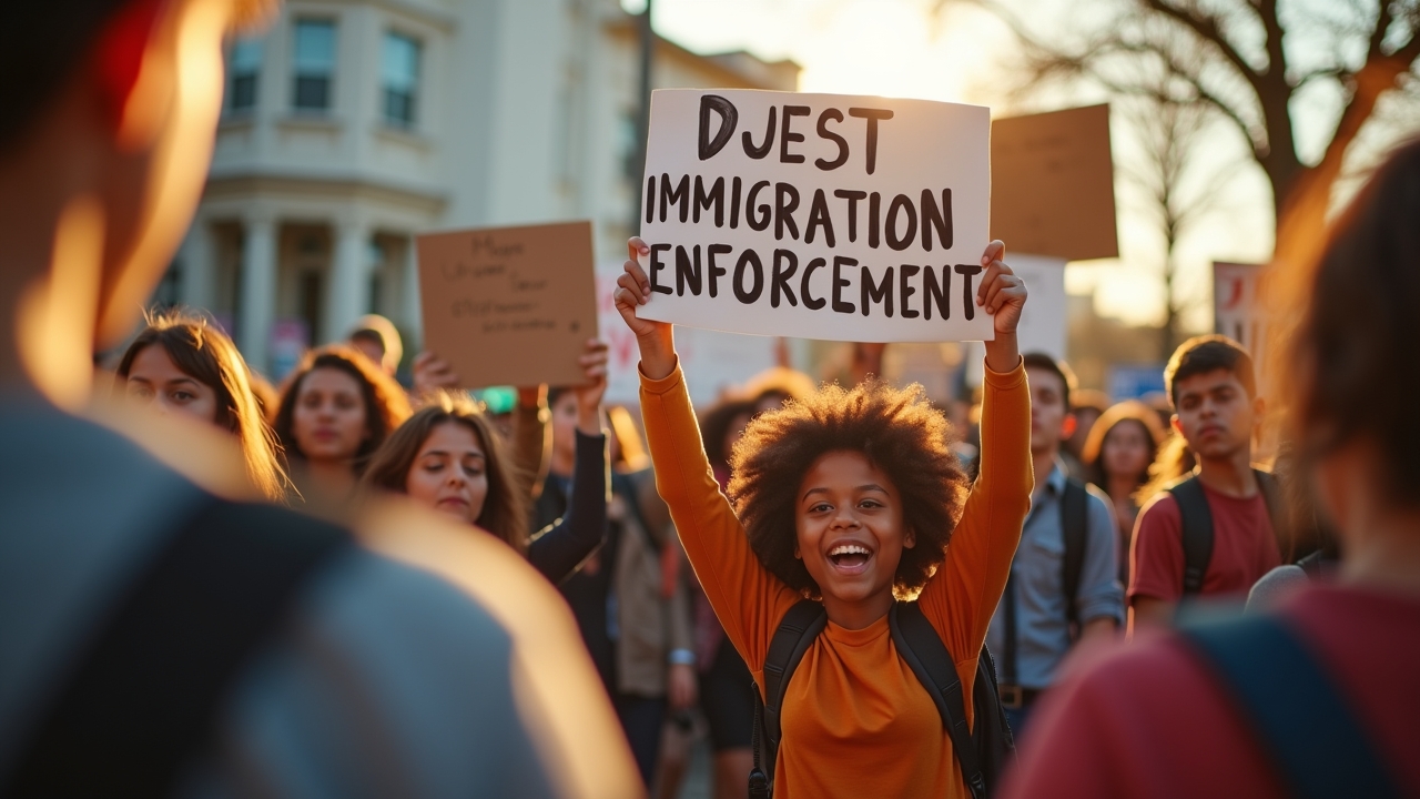 JUST IN Minnesota School Erupts In Controversial AntiICE Walkout By