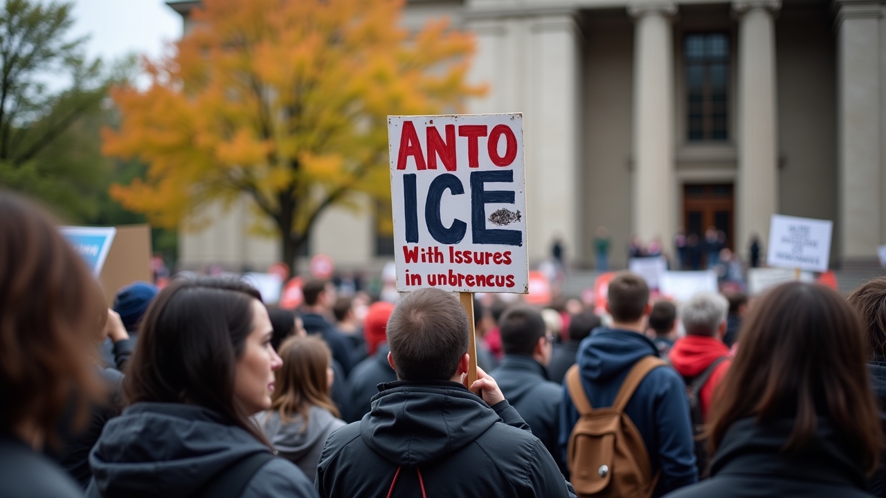 NEW: Massive Anti-ICE Protest Sparks Unrest In Minneapolis, Raises Concerns!