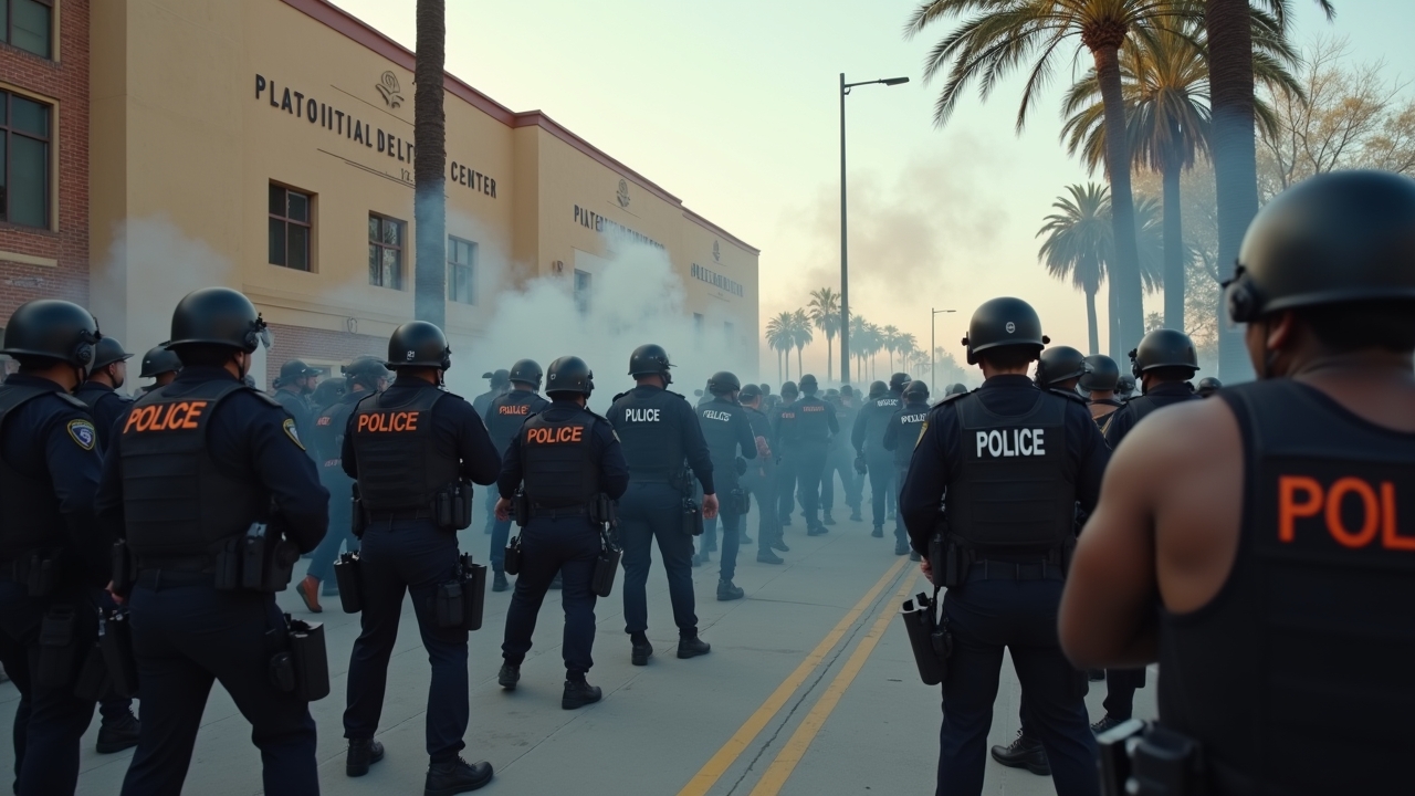 BREAKING: Federal Agents Clash With Protesters As LA Immigration Protests Ignite