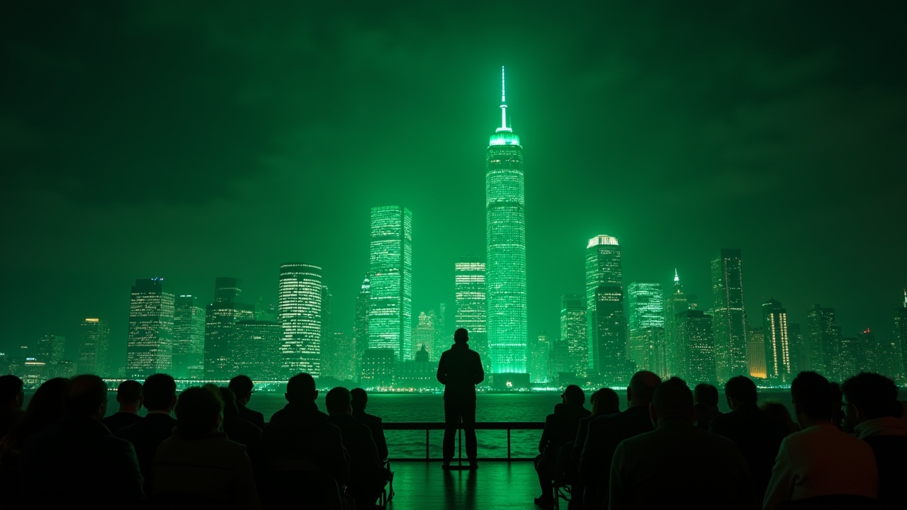 JUST IN NYC Landmarks Light Up Green For Controversial Muslim Heritage just-in-nyc-landmarks-light-up-green-for-controversial-muslim-heritage