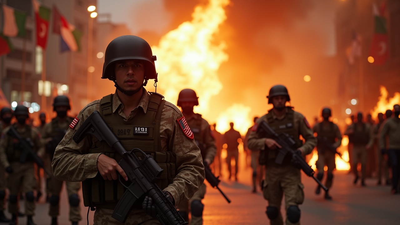 JUST IN: U.S. Marines Open Fire Amid Violent Pakistani Protests Outside Consulate