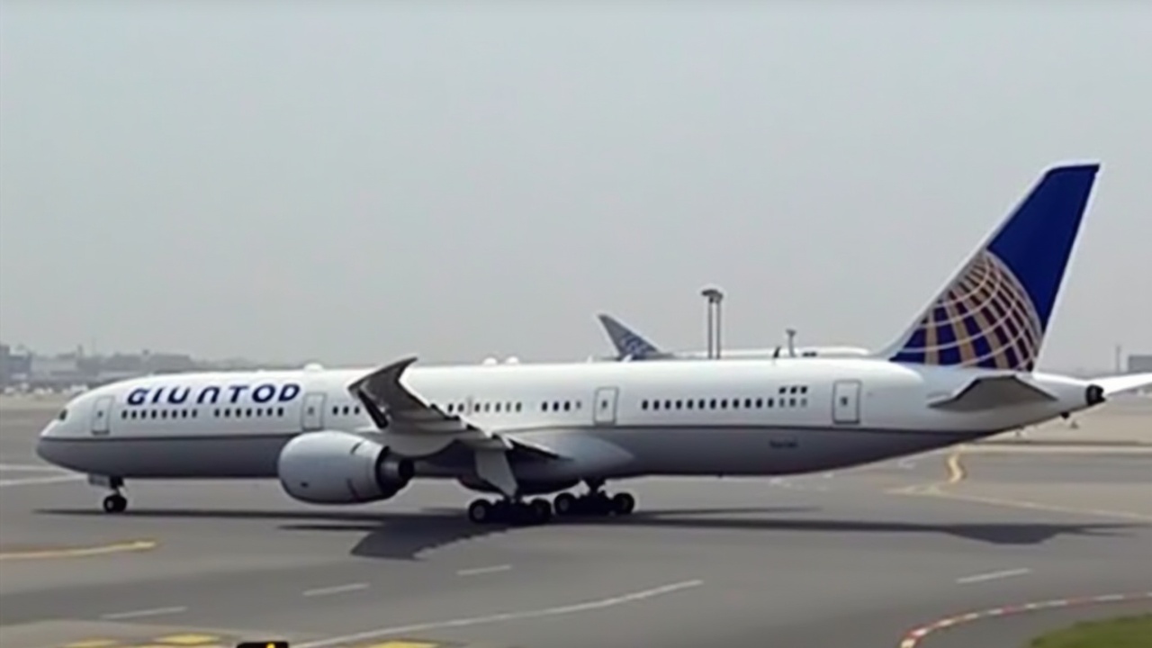 JUST IN: United Airlines Boeing 787 Makes Emergency Landing After Engine Fire
