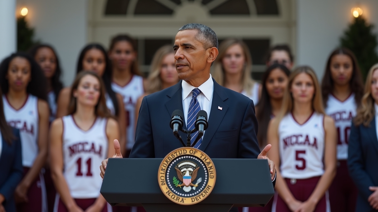 JUST IN: Trump Honors NCAA Champions Amidst Controversial Sports Policy Shift