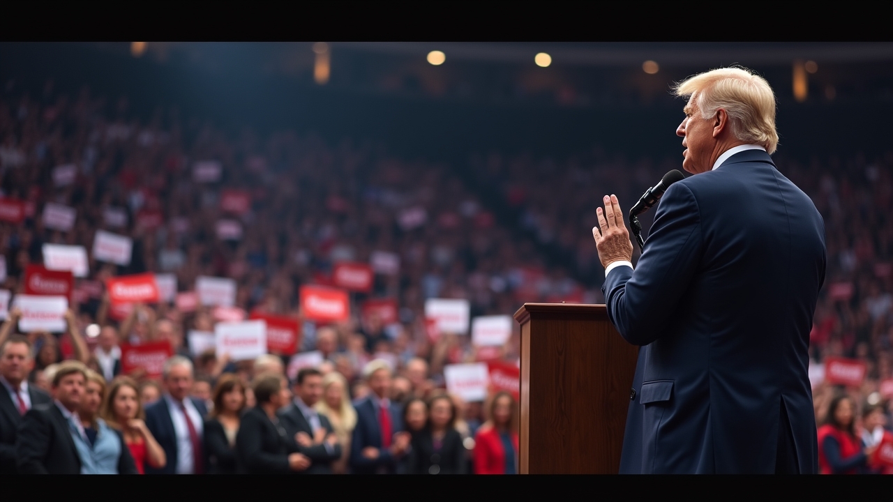 WATCH: Trump Receives Roaring Applause At NCAA Wrestling Championship