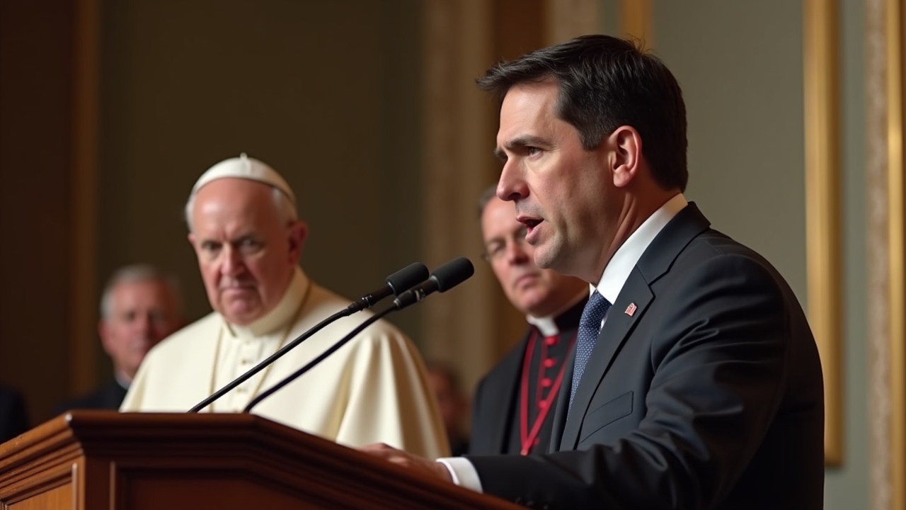 Rubio Meets Pope Amid Tensions… Diplomatic Efforts To Calm Iran Conflict