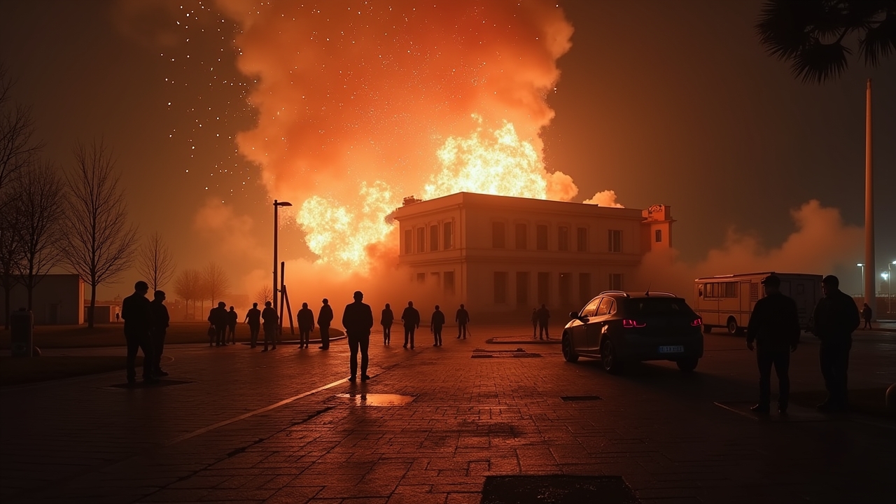 BREAKING: Massive Explosion Rocks Malta Fireworks Factory, Two Injured