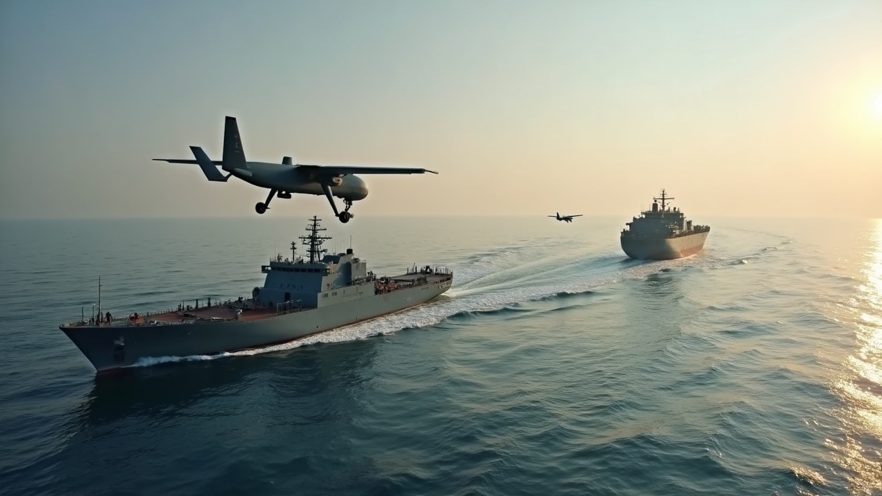 BREAKING: CENTCOM Destroys Iranian Drones Threatening Vital Shipping Lane