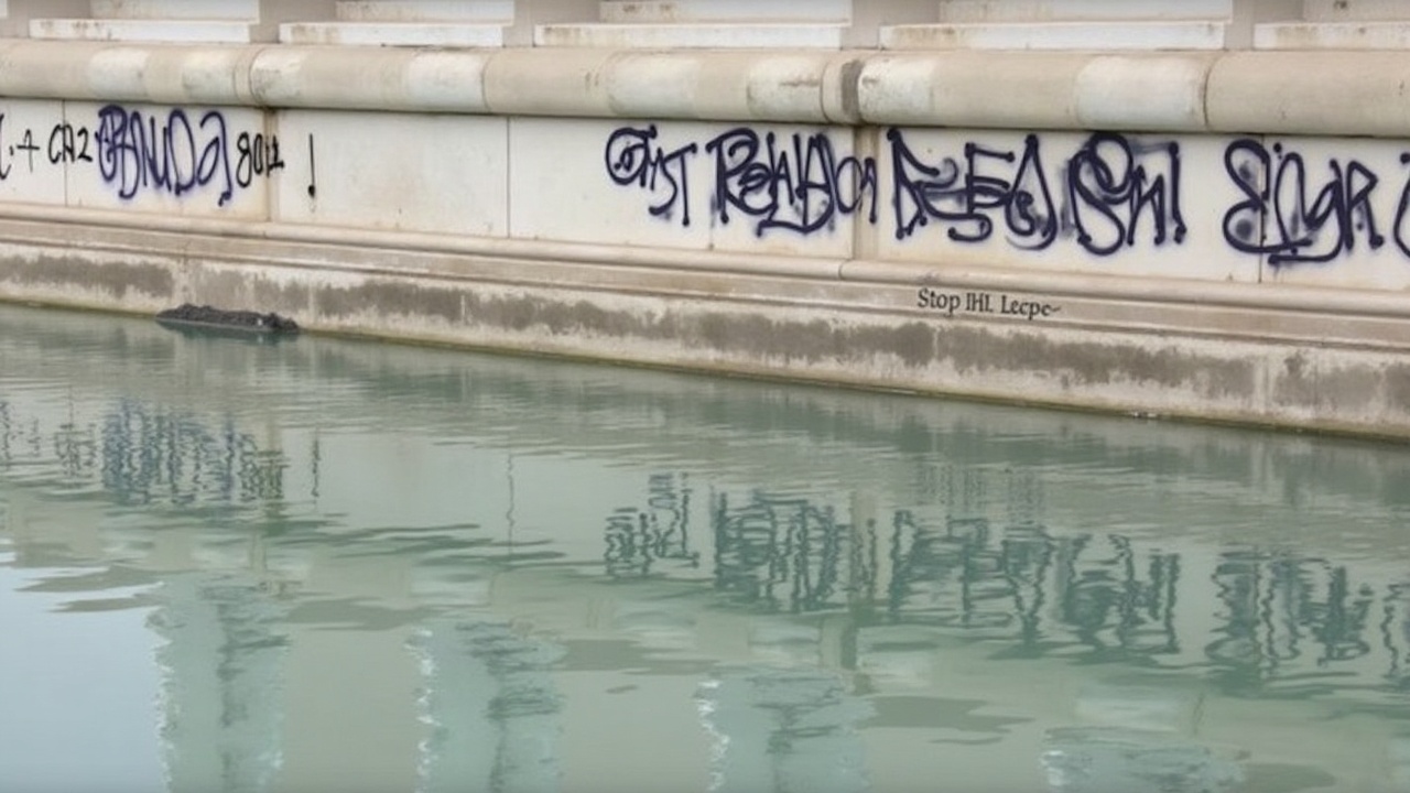 Vandals Strike Lincoln Memorial Reflecting Pool With Political Message: Investigation Underway